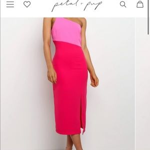 Petal + Pup Xiomar dress Pink size 8 US